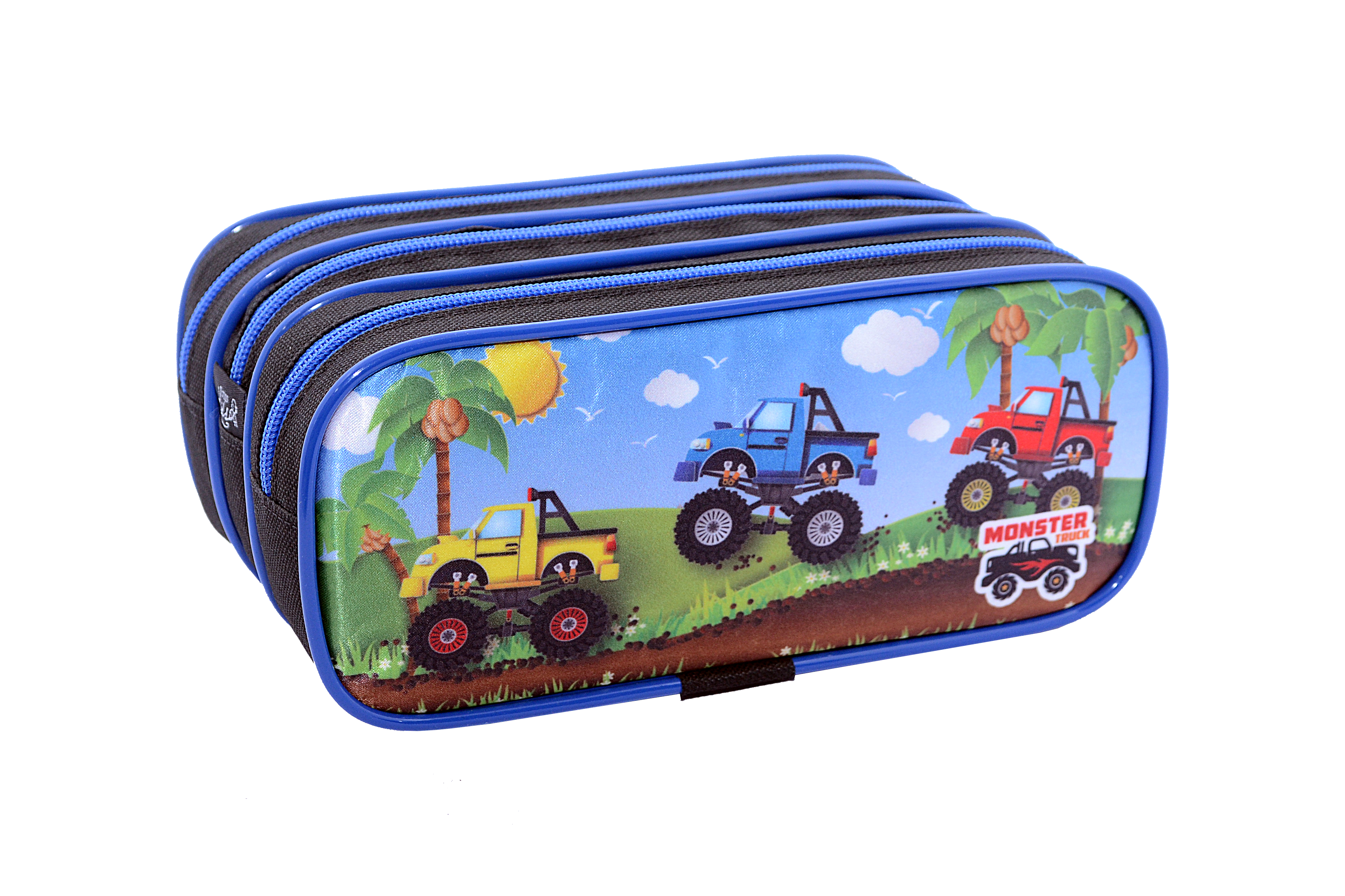 ESTOJO ESCOLAR TRIPLO TRUCK KIDS ESTOJOS KIDS